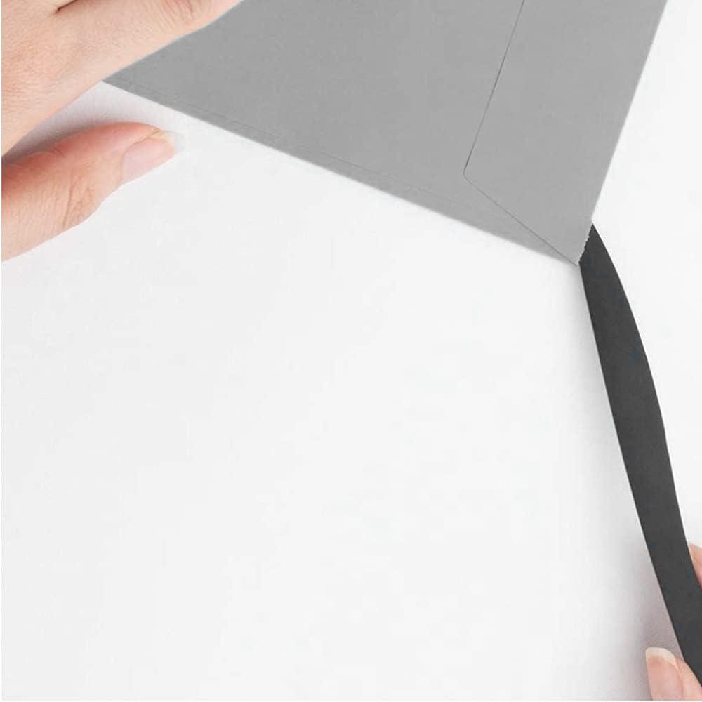 ALLEX Letter Opener Black 6.7" Sword Envelope Opener Knife, Razor Japanese Stainless Steel Blade (Non-Stick Fluorine Coating), Mail Opener Paper Knife Tool All Metal, Made in Japan