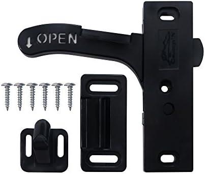 RV- Screen Door Latch Left Hand Handle Kit - Camper Motorhome Travel Trailer