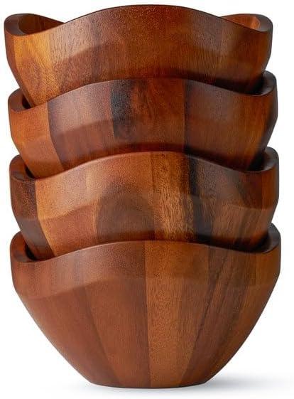 Nambe Billow Individual Salad Bowl - Set of 4