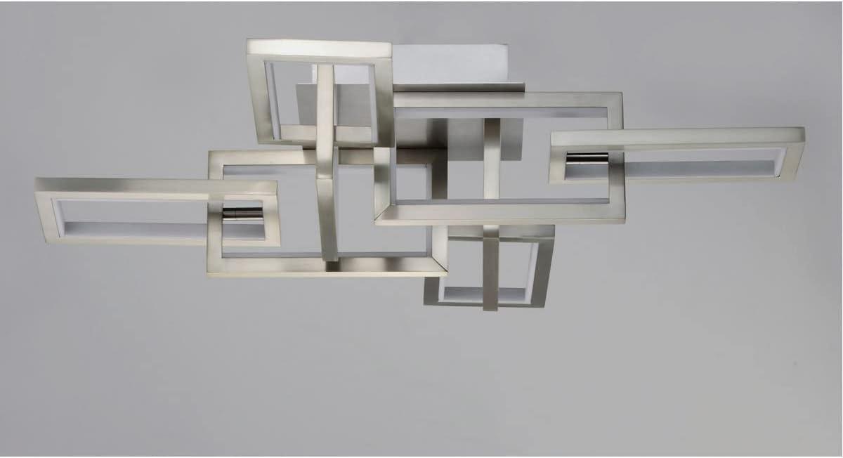 Sataria 8 - Light 29.25" Unique/Statement Geometric LED Flush Mount