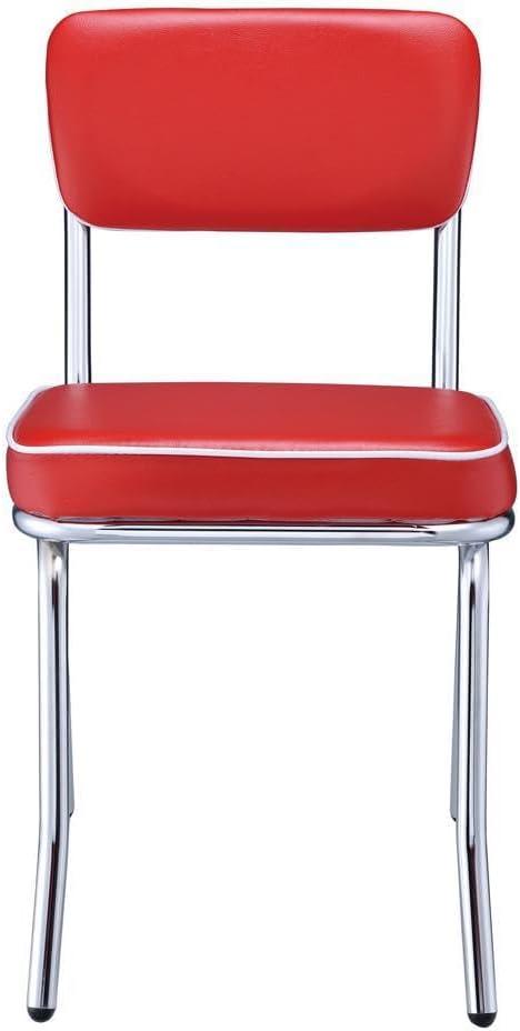 Newline Retro Upholstered Dining Side Chair (Set Of 2)