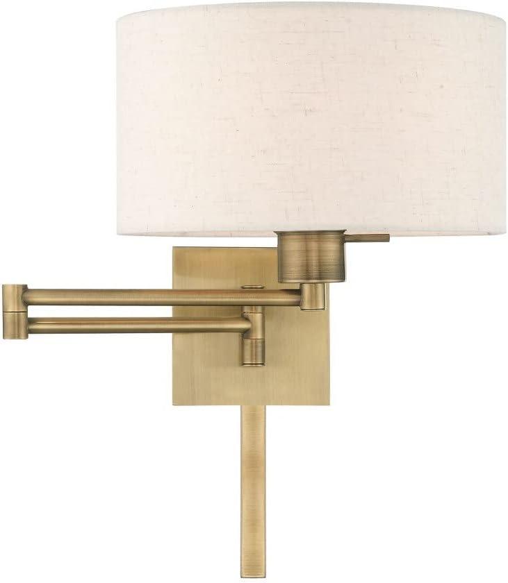 Livex Lighting 1 - Light Wall Light in  Brushed Nickel