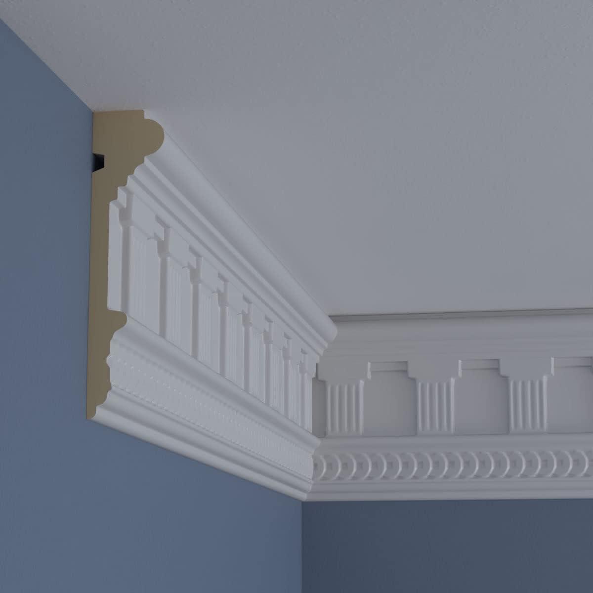 Ekena Millwork 7 7/8"H x 1 7/8"P x 94 1/2"L Bradford Classic Doril Frieze