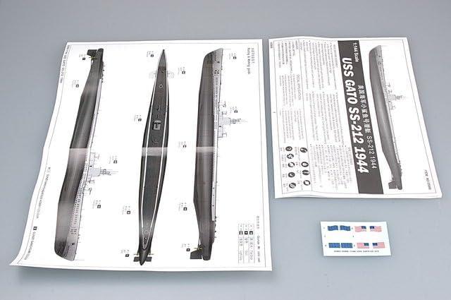 Trumpeter 1/144 USS Gato SS212 Submarine 1944 Model Kit