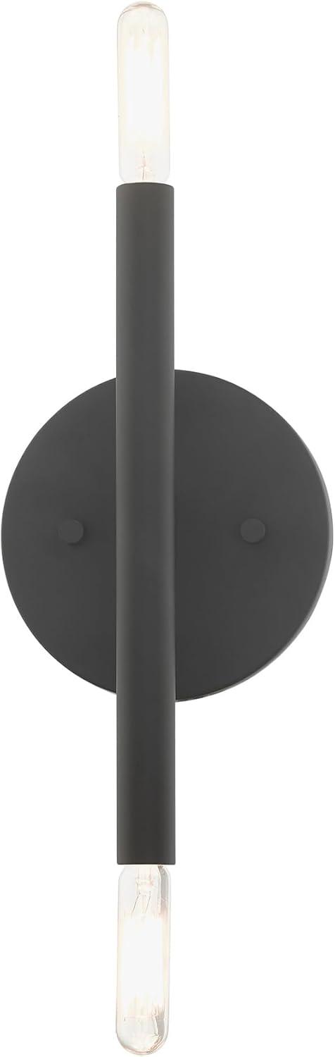 Livex Lighting Copenhagen 2 - Light Wall Light in  Black