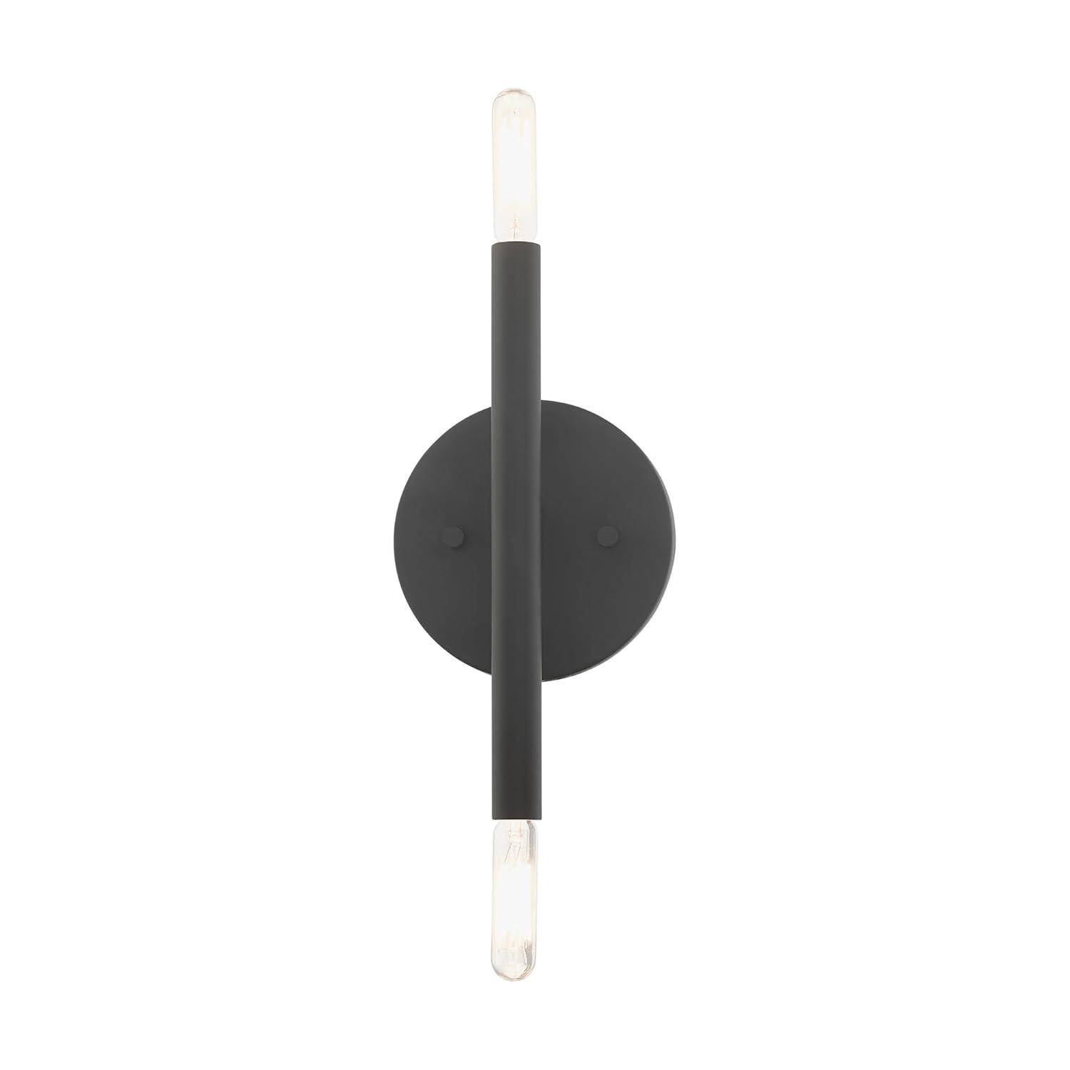 Livex Lighting Copenhagen 2 - Light Wall Light in  Black