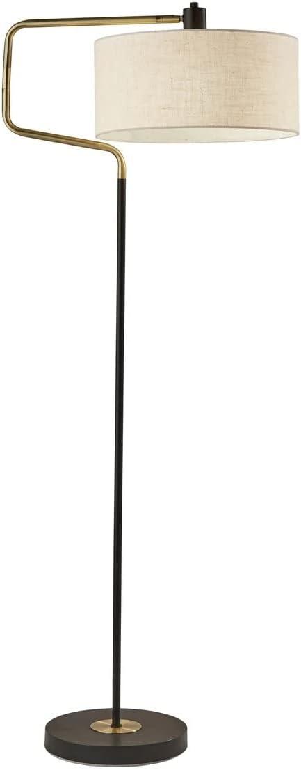 Wenham 57'' Swing Arm Floor Lamp