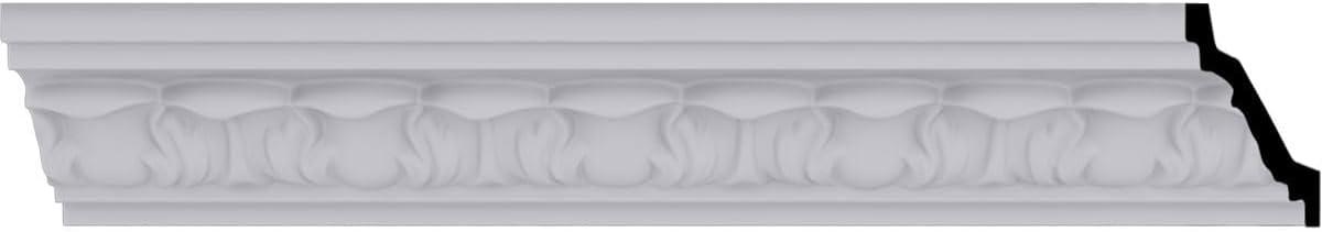 Ekena Millwork Whitman 2.5'' H x 96.13'' W x 2.5'' D Urethane Crown