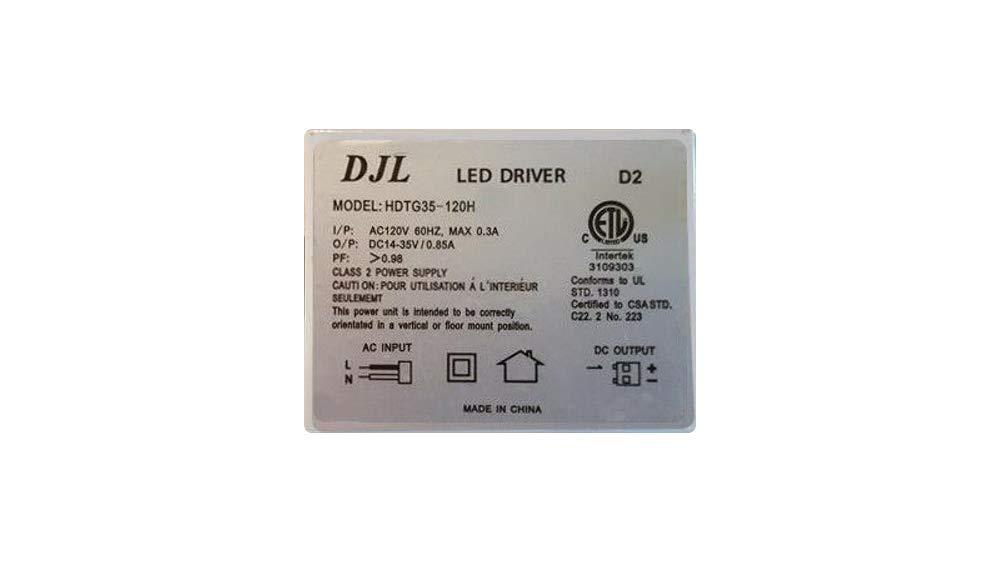 20W Dimmable LED Driver for Ceiling Fixtures