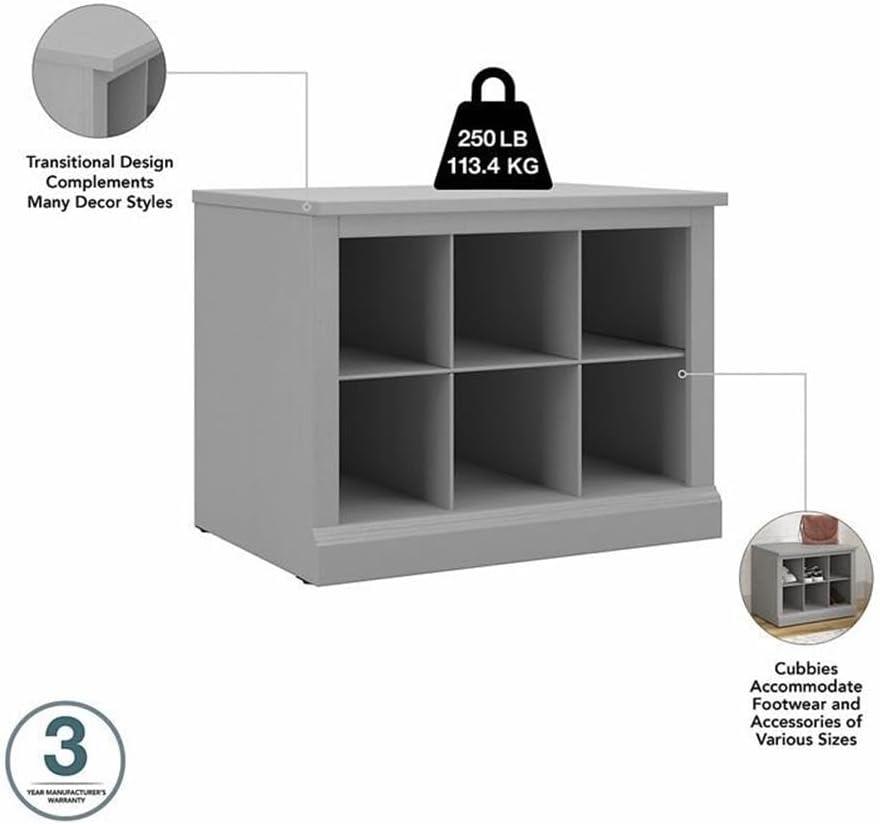 Kierra Hall Tree 24'' W with Bench and Shoe Storage