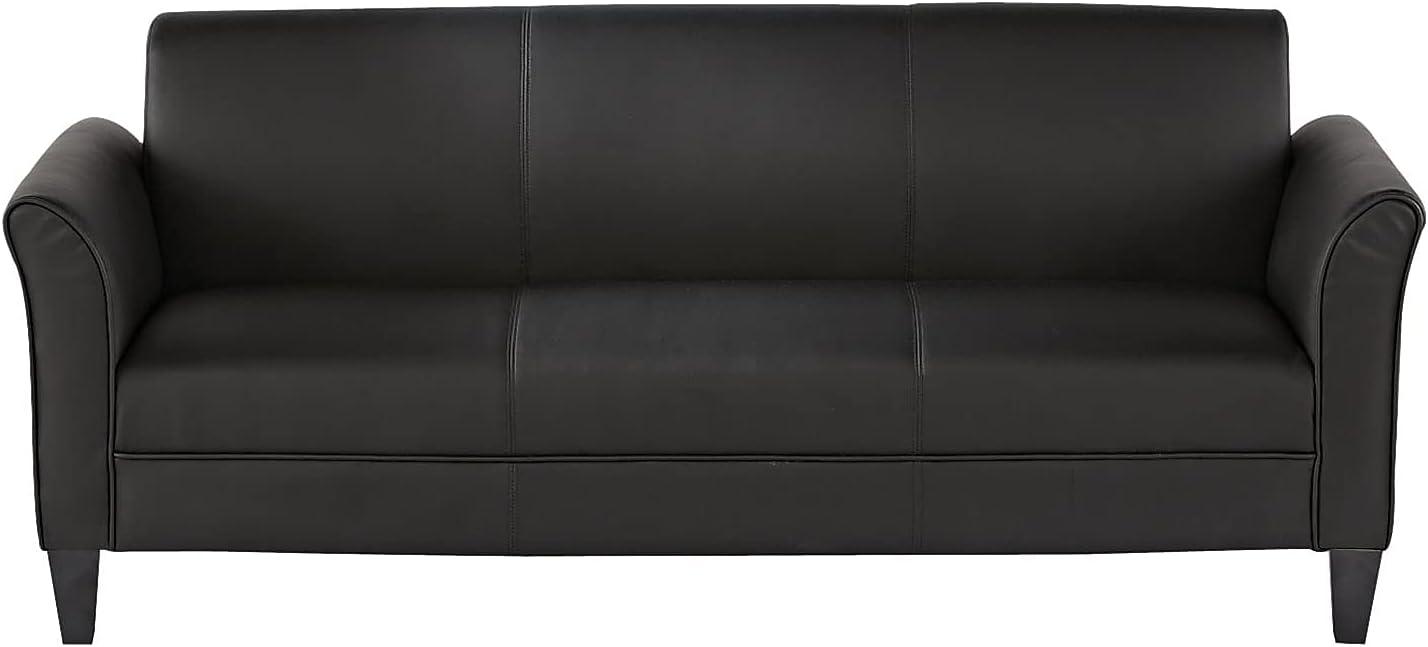 Alera® Leather 77'' Reception Sofa