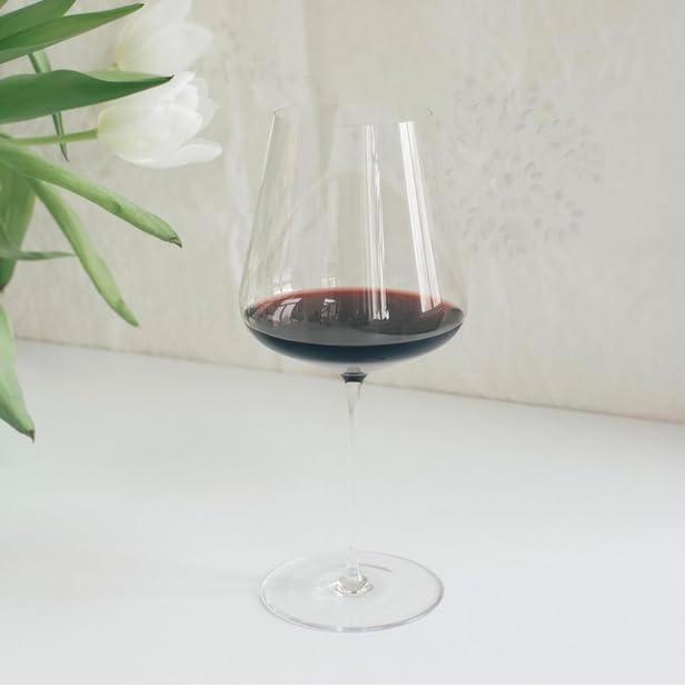 Zalto 76.5 cl Hand-Blown Crystal Bordeaux Wine Glasses, Set of 2