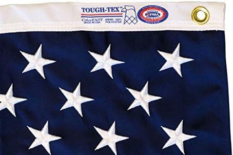 3x5 Foot Patriotic Tough-Tex Polyester American Flag