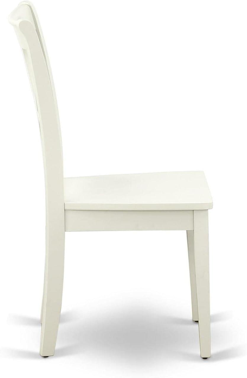 HomeStock Lakefront Luxury Clarksville Double X-Back Chairs In Linen White Finish