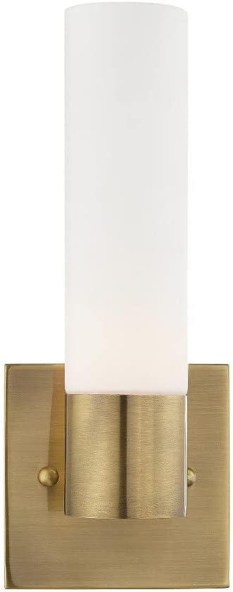 Livex Lighting Aero 1 - Light Sconce in  Polished Brass