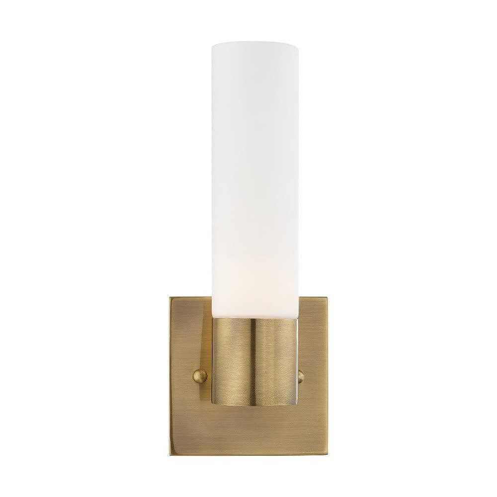 Livex Lighting Aero 1 - Light Sconce in  Polished Brass