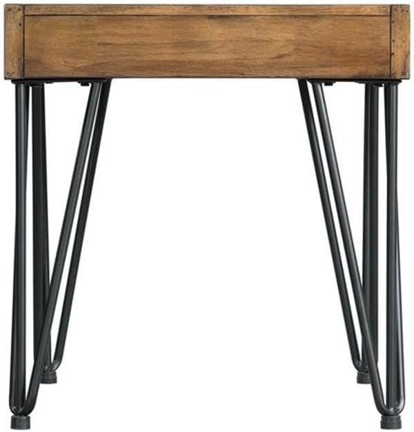 Tanner End Table Light Walnut - Picket House Furnishings: Hairpin Legs, Apothecary Tray Fronts, Acacia Frame