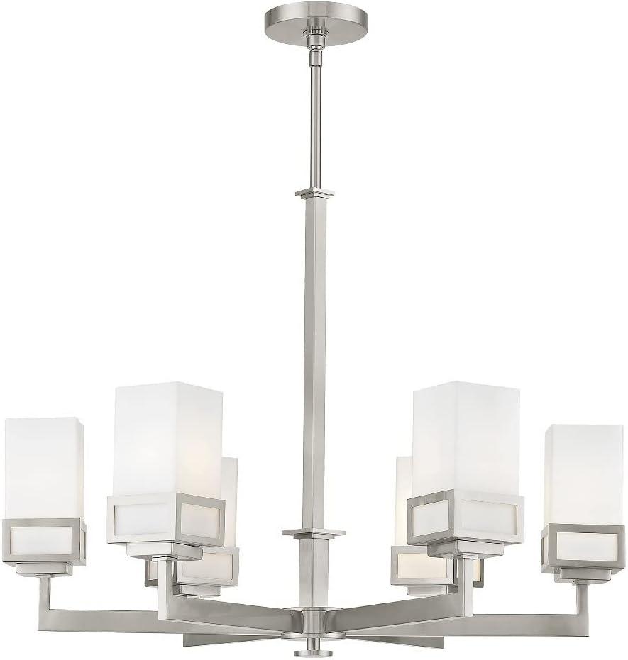 Livex Lighting Harding 6 - Light Chandelier in  Polished Chrome