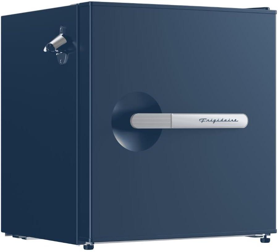 Frigidaire, 1.6 Cu. Ft. Retro Series Compact Refrigerator, Built-In Side Bottle Opener, Blue