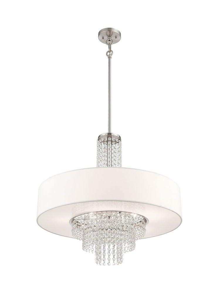Livex Lighting Carlisle 5 - Light Pendant in  Brushed Nickel