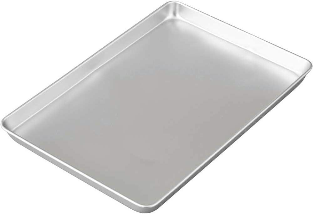 Wilton 10-1/2 in. W X 15-1/2 in. L Jelly Roll Pan Silver