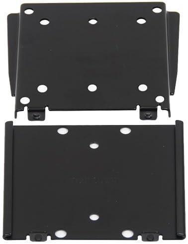 Black Fixed Wall Mount for 15" to 27" Monitors and TVs