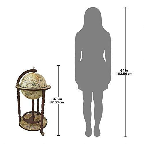 Design Toscano Crema Durata Replica Globe Bar