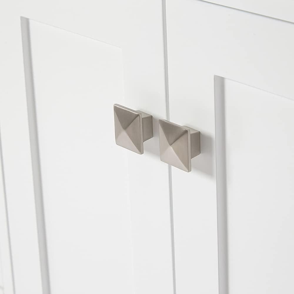 Ariel A061d-Bc Cambridge 60" Double Free Standing Vanity Cabinet Only - White