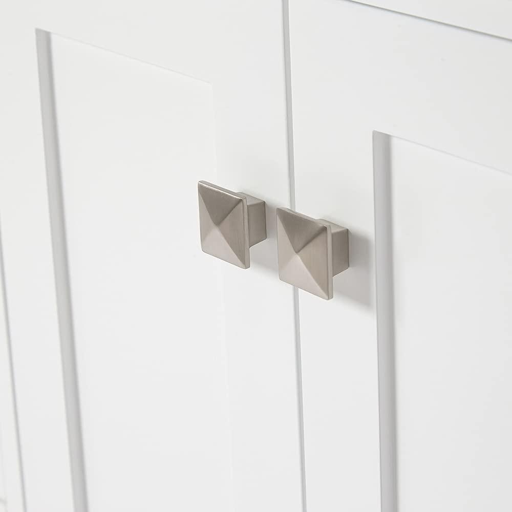 Ariel A061d-Bc Cambridge 60" Double Free Standing Vanity Cabinet Only - White