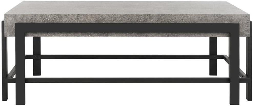 Oliver Coffee Table - Dark Grey/Black - Safavieh