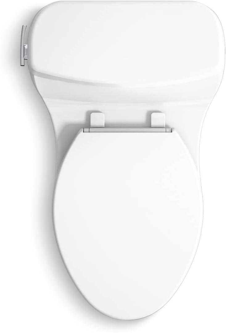 Santa Rosa Comfort Height One-Piece Compact Elongated 1.28 Gpf Toilet With Revolution 360 Swirl Flushing Technology And Continuousclean St