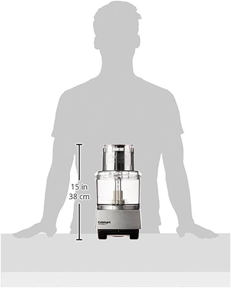 Restored Cuisinart DLC-8SBCYP1 Food Processor, Pro Custom 11 Cup, Brushed Chrome (Refurbished)