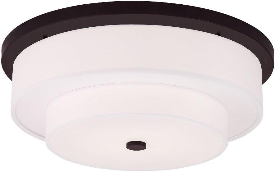 Livex Lighting Meridian 4 - Light Flush Mount in  Bronze
