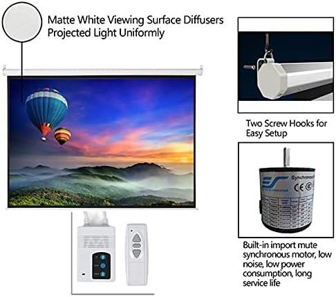 Zimtown 4:3 Electric Projector, 100"