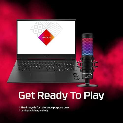 HyperX QuadCast S RGB USB Condenser Microphone - Black