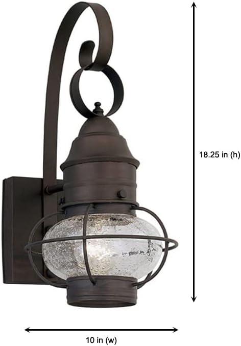 Designers Fountain - Nantucket - One Light Outdoor Onion Wall Lantern