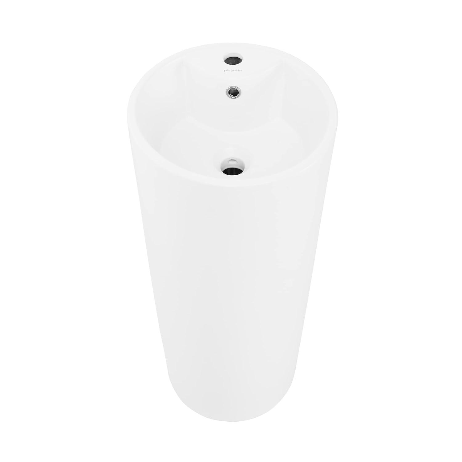 Monaco Circular Basin Pedestal Sink