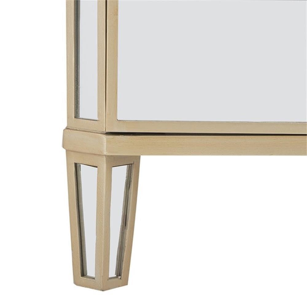 Giana 3 Drawer Nightstand - NST6601 - Mirror - Safavieh