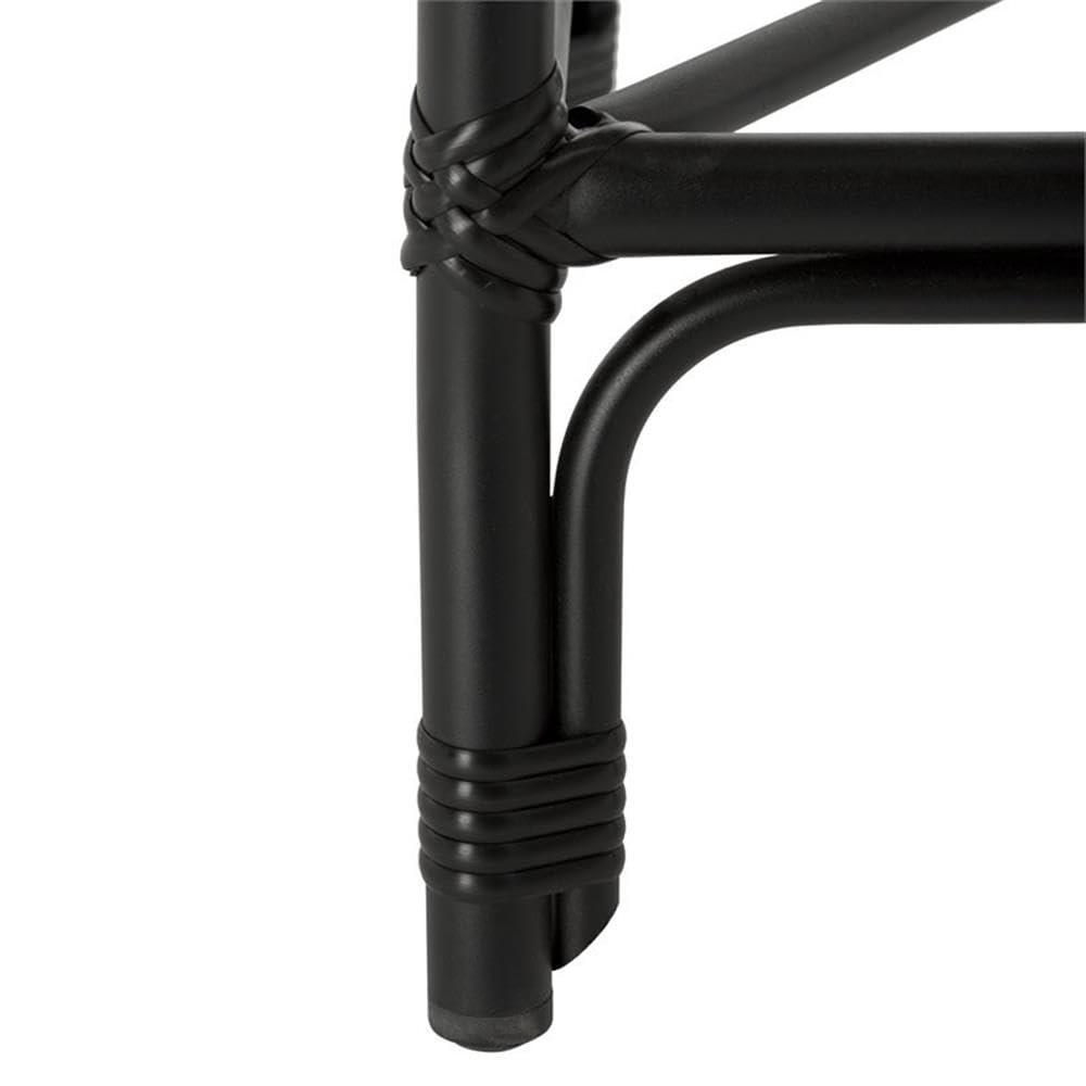 Tilden Barstool - Indoor/Outdoor - PAT4021 - Black/White - Safavieh