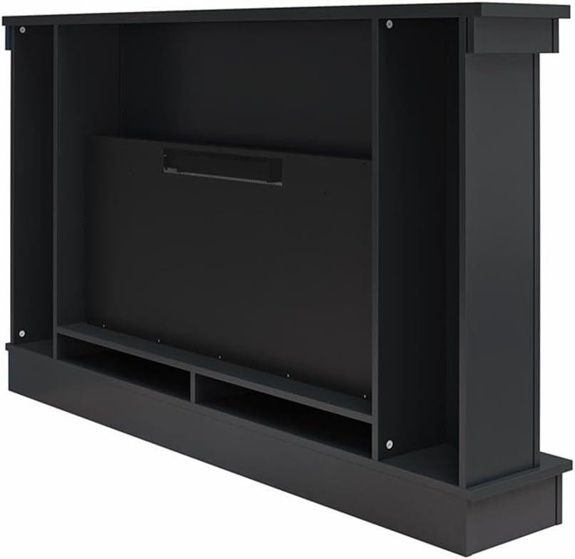 Waverly Wide Mantel with Linear Electric Fireplace