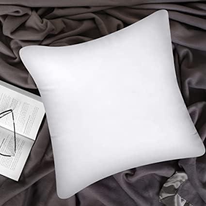 Utopia Bedding 18x18 White Throw Pillow Inserts (Set of 2) – Decorative Pillows for Bed & Couch