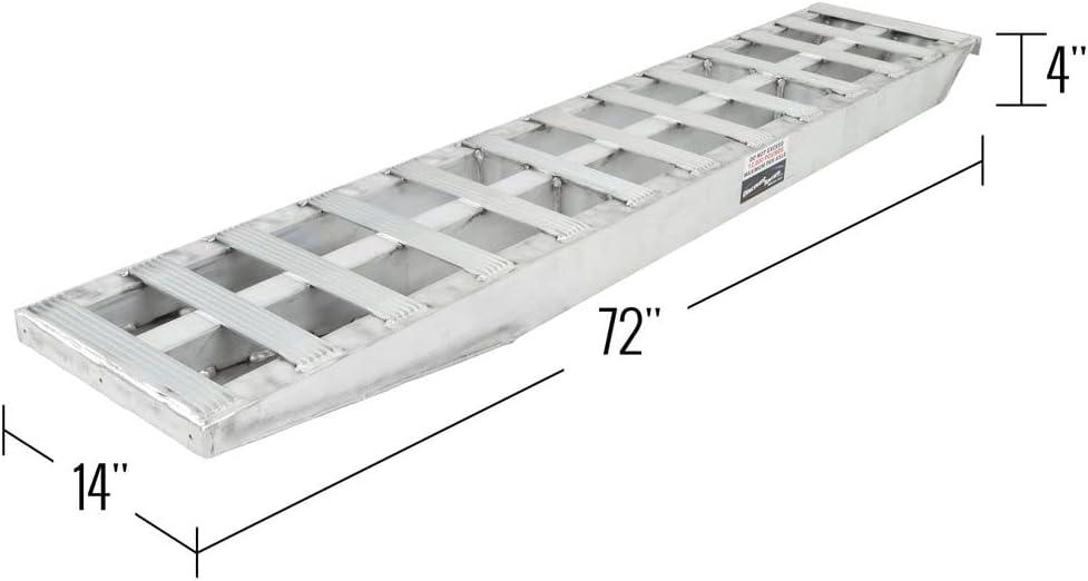 72" x 14" Heavy Duty Aluminum Equipment Loading Ramps