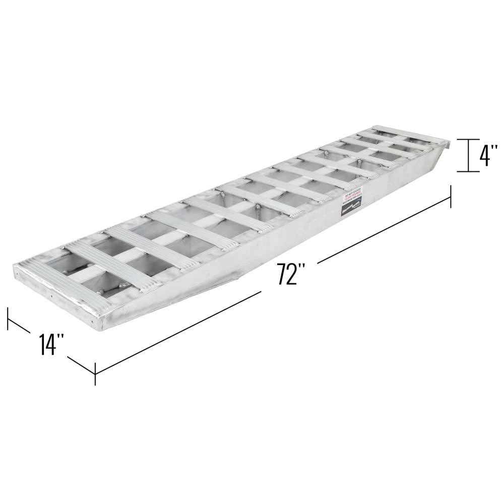 72" x 14" Heavy Duty Aluminum Equipment Loading Ramps