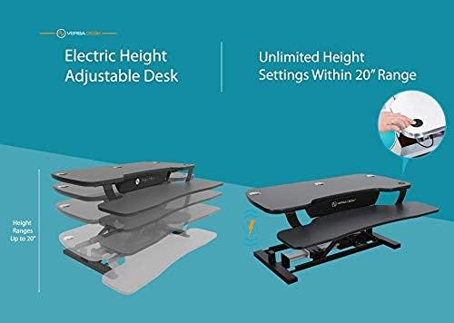 VERSADESK VersaDesk PowerPro Electric Height Adjustable Desk Converter w/ USB Charging Port