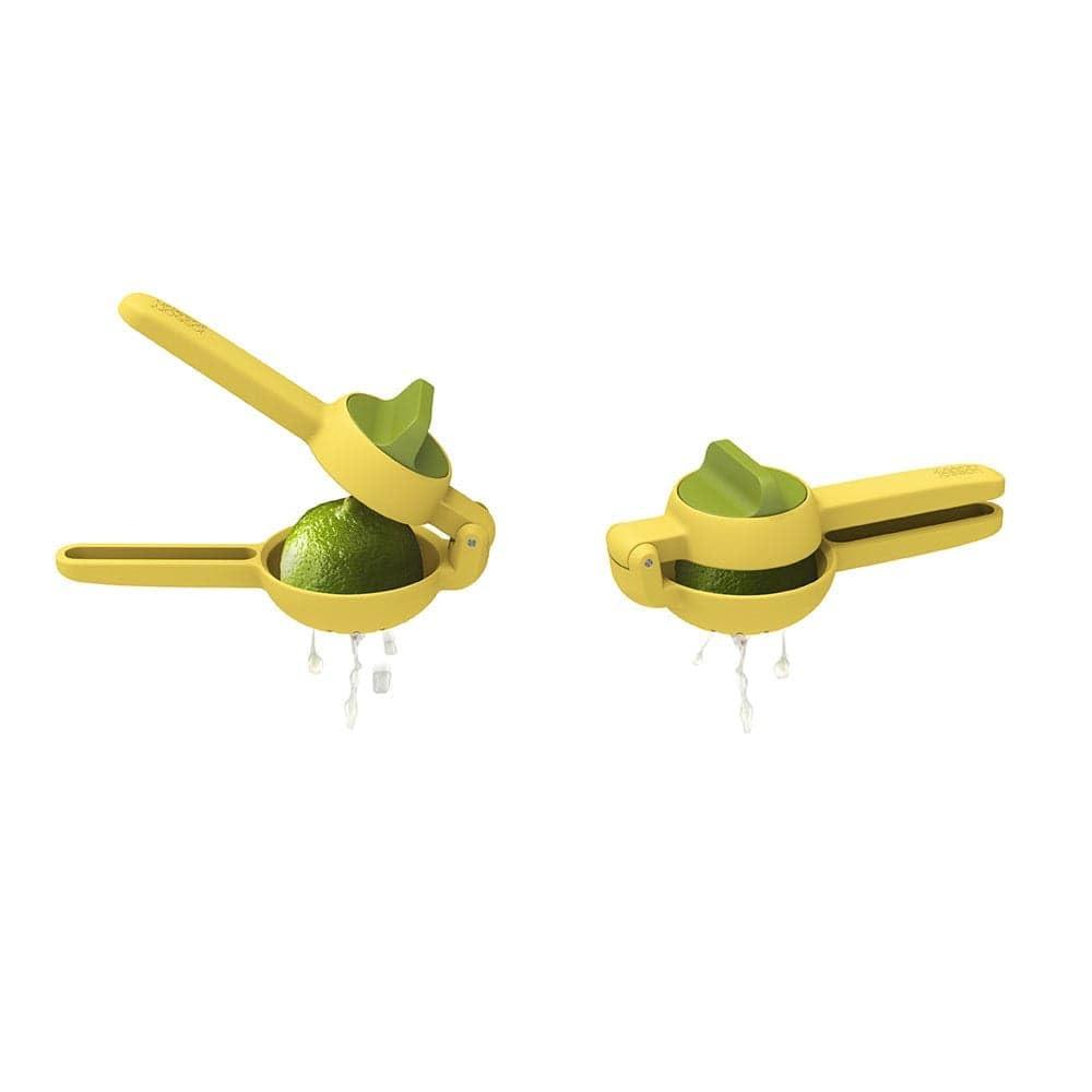 Joseph Joseph JuiceMax Dual-Action Citrus Press, One Size, Yellow