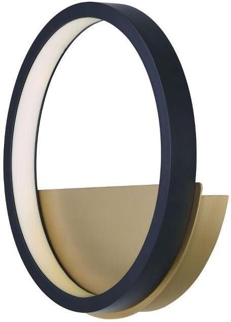 -11W 1 Led Wall Sconce-11.75 Inches Wide By 11.75 Inches High Et2 Lighting E24320-Bkgld