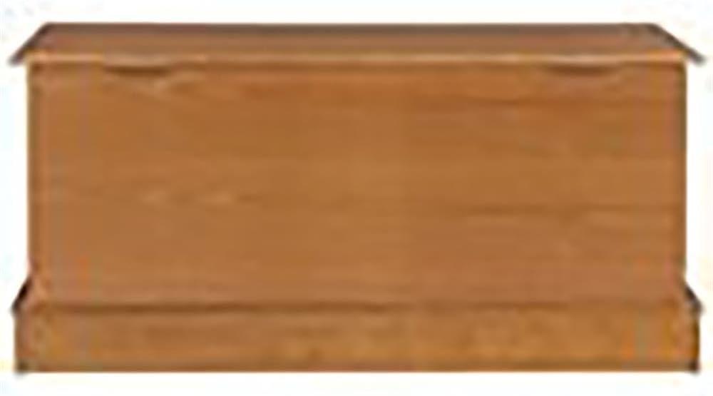 Bowery Hill Rectangular Traditional Wood Cedar Chest in Brown