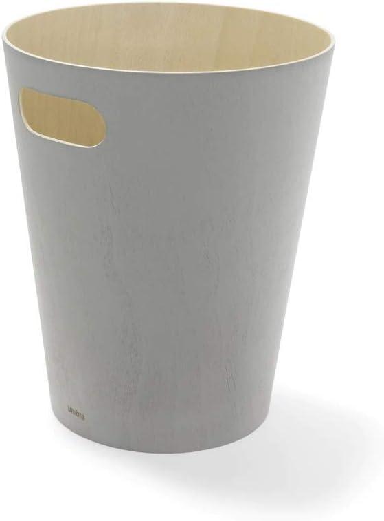 Umbra Woodrow Manufactured Wood Open Waste Basket - 2.25 Gallons