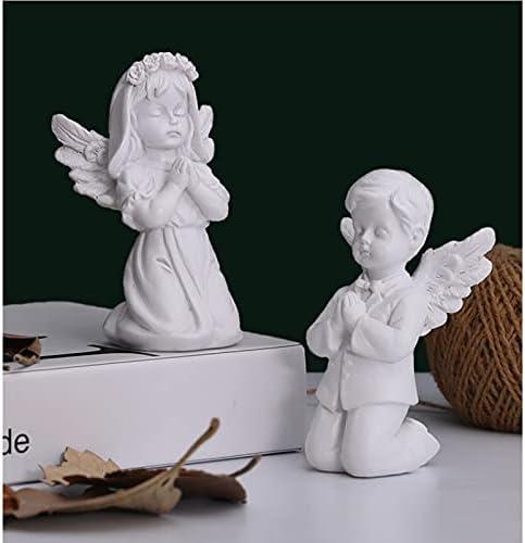 Pompotops Praying Cherub Adorable Cherubs Angels Statues Figurine Indoor Outdoor Home