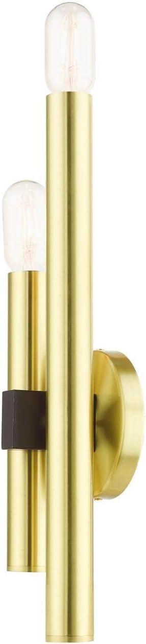 Livex Lighting Helsinki 2 - Light Wall Light in  Satin Brass